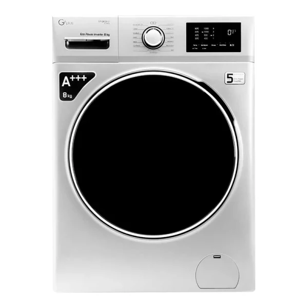 ماشین لباسشویی جی پلاس مدل GWM-M8220W ظرفیت 8 کیلوگرم - Image 2